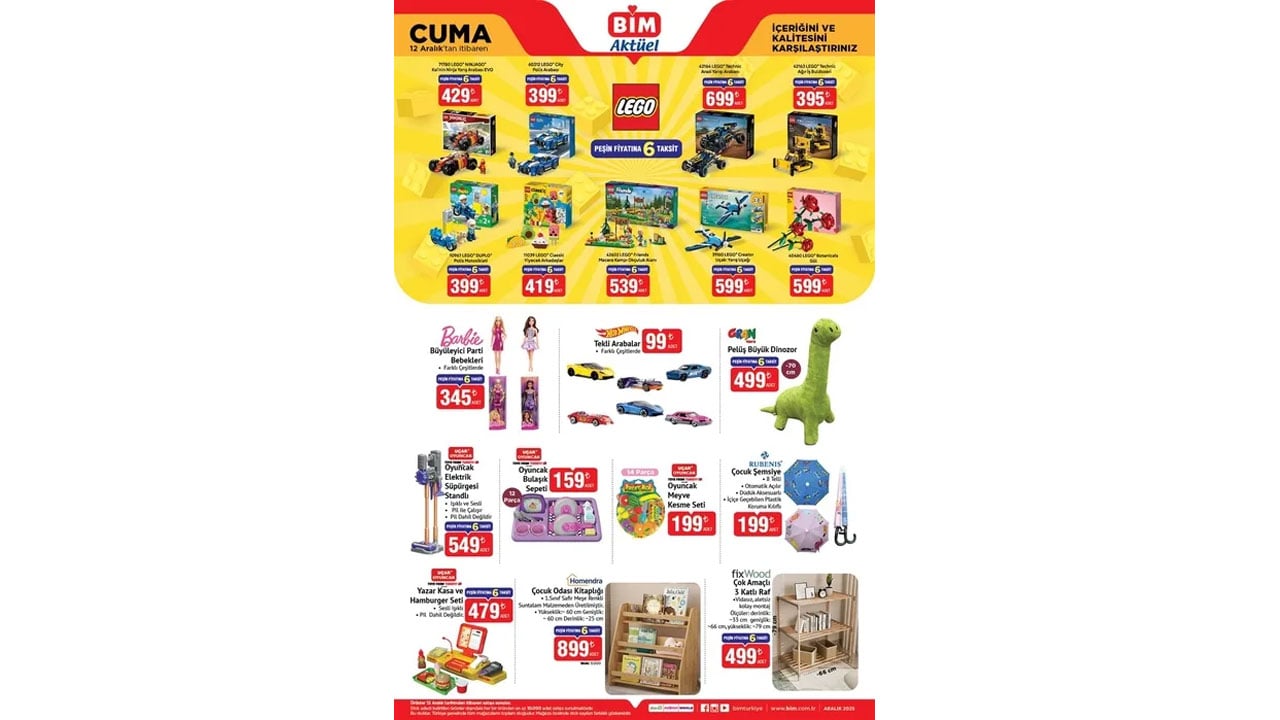 Foto - Bu hafta neler var neler! BİM'de 9-12 Aralık indirim fırsatları açıklandı