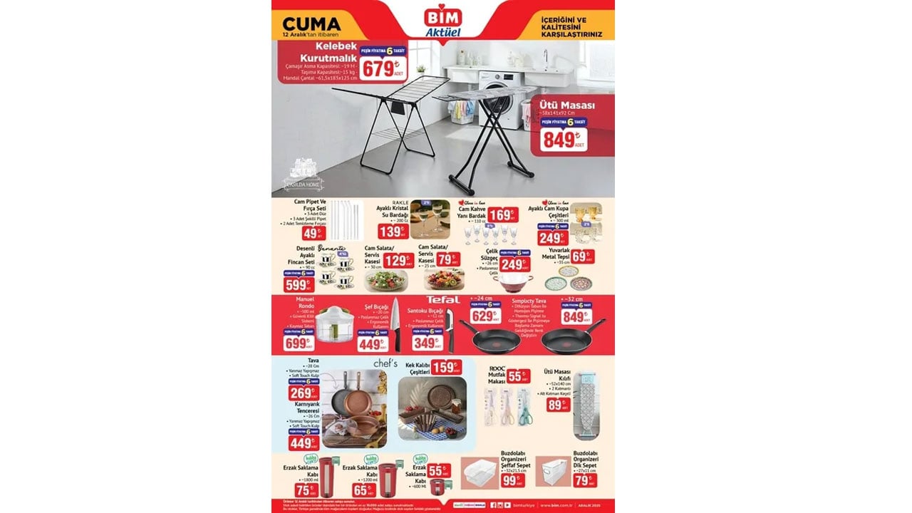 Foto - Bu hafta neler var neler! BİM'de 9-12 Aralık indirim fırsatları açıklandı