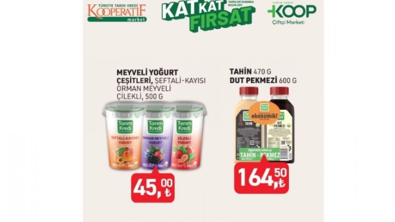 Foto - Bu hafta neler var neler! Tarım Kredi'de 21-27 Ekim indirimleri belli oldu