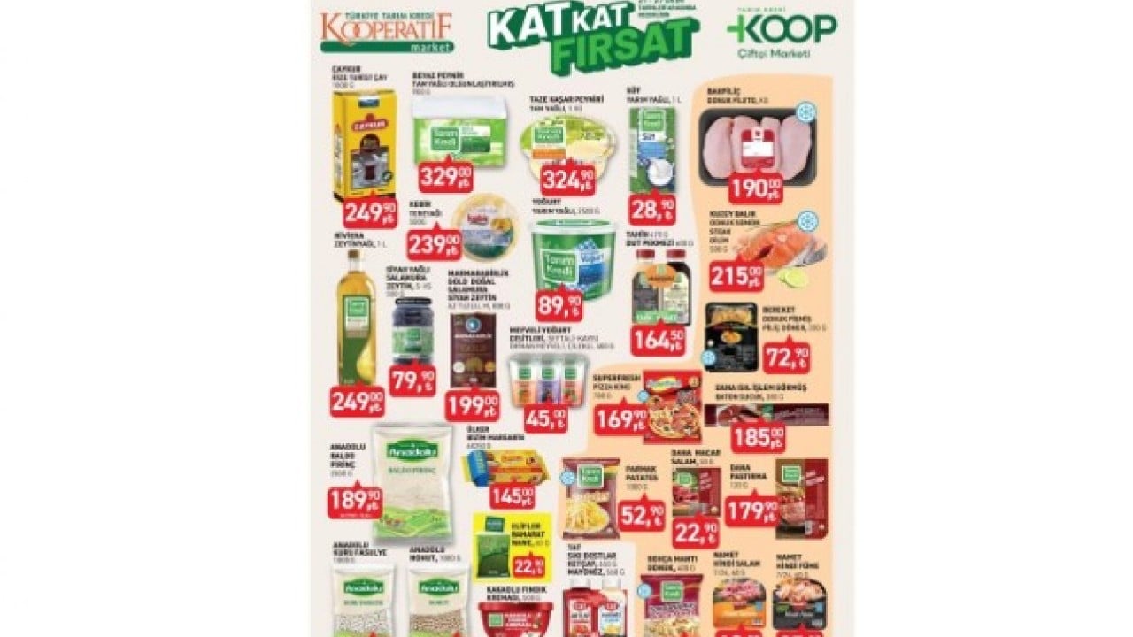 Foto - Bu hafta neler var neler! Tarım Kredi'de 21-27 Ekim indirimleri belli oldu