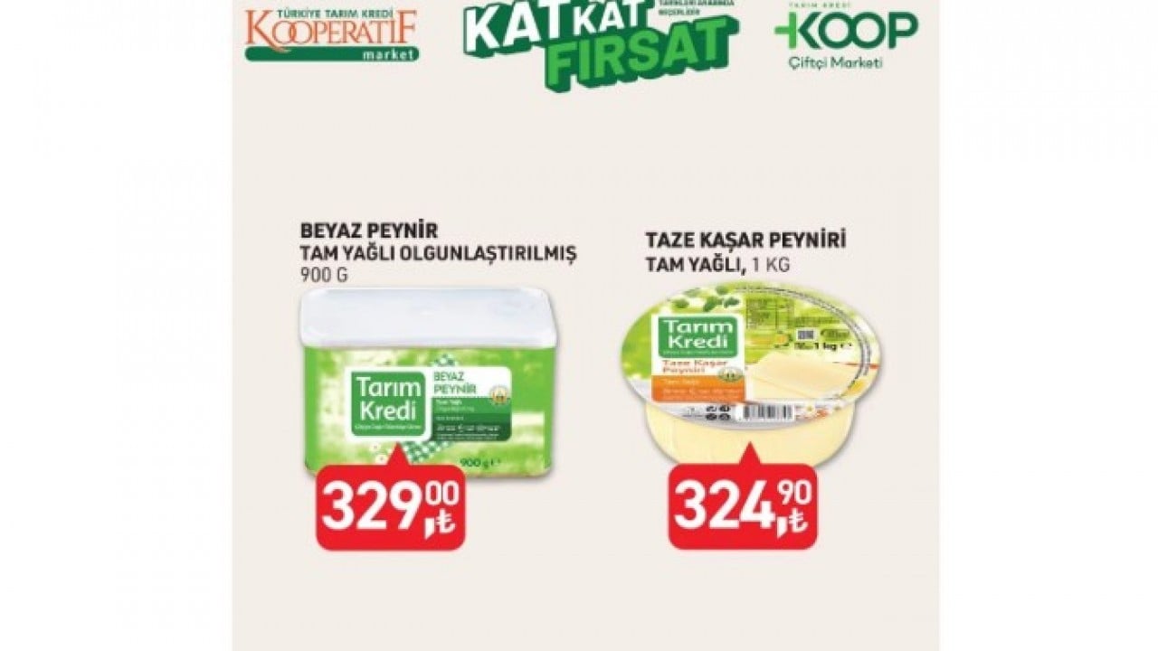 Foto - Bu hafta neler var neler! Tarım Kredi'de 21-27 Ekim indirimleri belli oldu