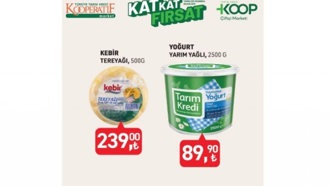 Foto - Bu hafta neler var neler! Tarım Kredi'de 21-27 Ekim indirimleri belli oldu