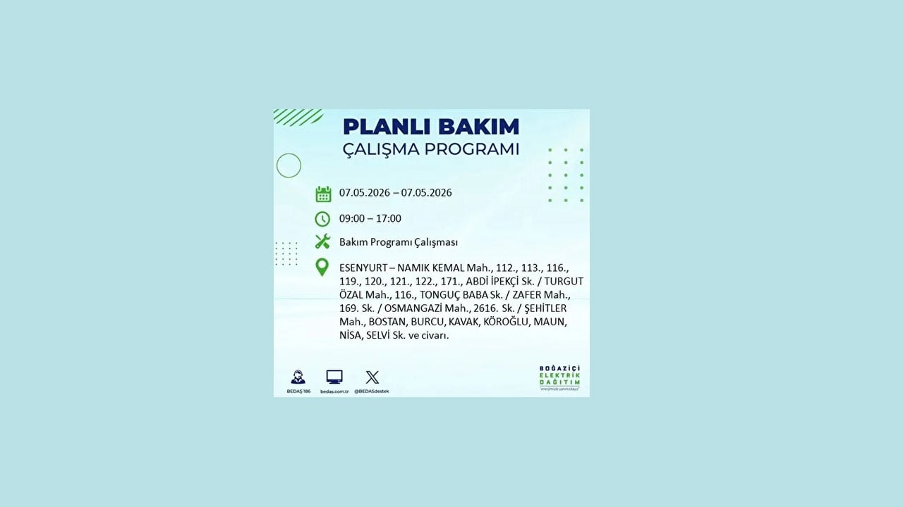 Foto - Bu ilçelerde yaşayanlar dikkat! İstanbul adeta karanlığa gömülecek