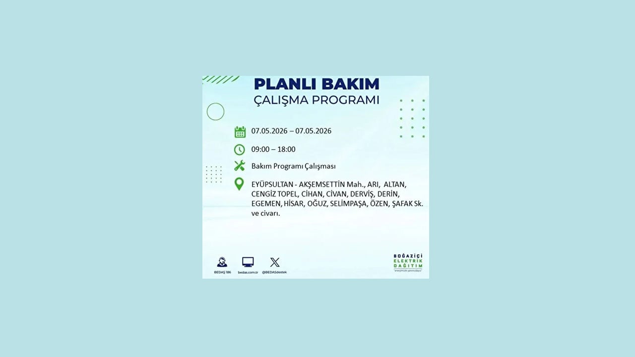 Foto - Bu ilçelerde yaşayanlar dikkat! İstanbul adeta karanlığa gömülecek