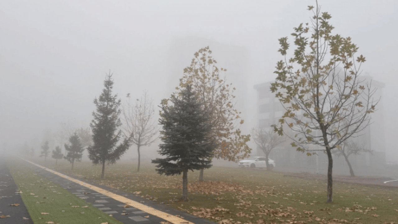 Foto - Bu illerimizde yaşayanlar dikkat! Meteoroloji'den 4 şehrimize sis ve pus uyarısı