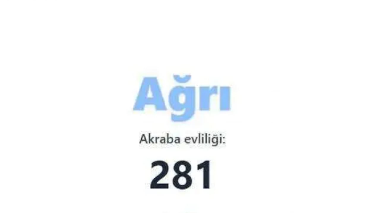 Foto - Bu sefer ikinci şaşırttı! Akraba evliliğinin en çok olduğu iller belli oldu!