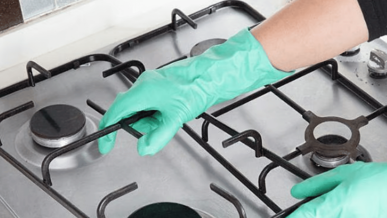 Foto - Bu yöntem rahata erdirecek... 5 dakikada ocağı pırıl pırıl yapıyor! Yağ lekesinden eser kalmıyor