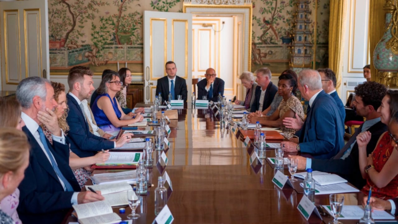 Foto - Buckingham Sarayı’nda İklim Eylemi buluşması: Samed Ağırbaş öncülüğünde küresel çözümler değerlendirildi 