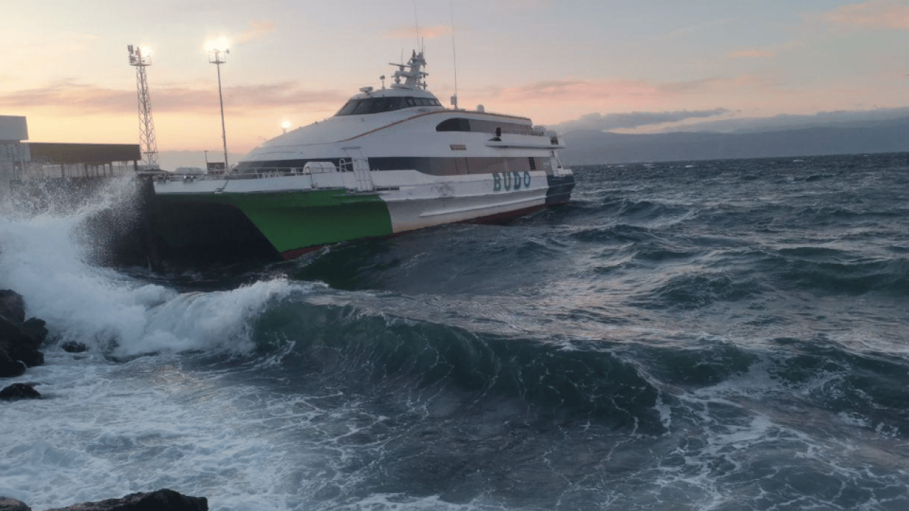 BUDO'da fırtına engeli: 8 sefer birden iptal edildi!