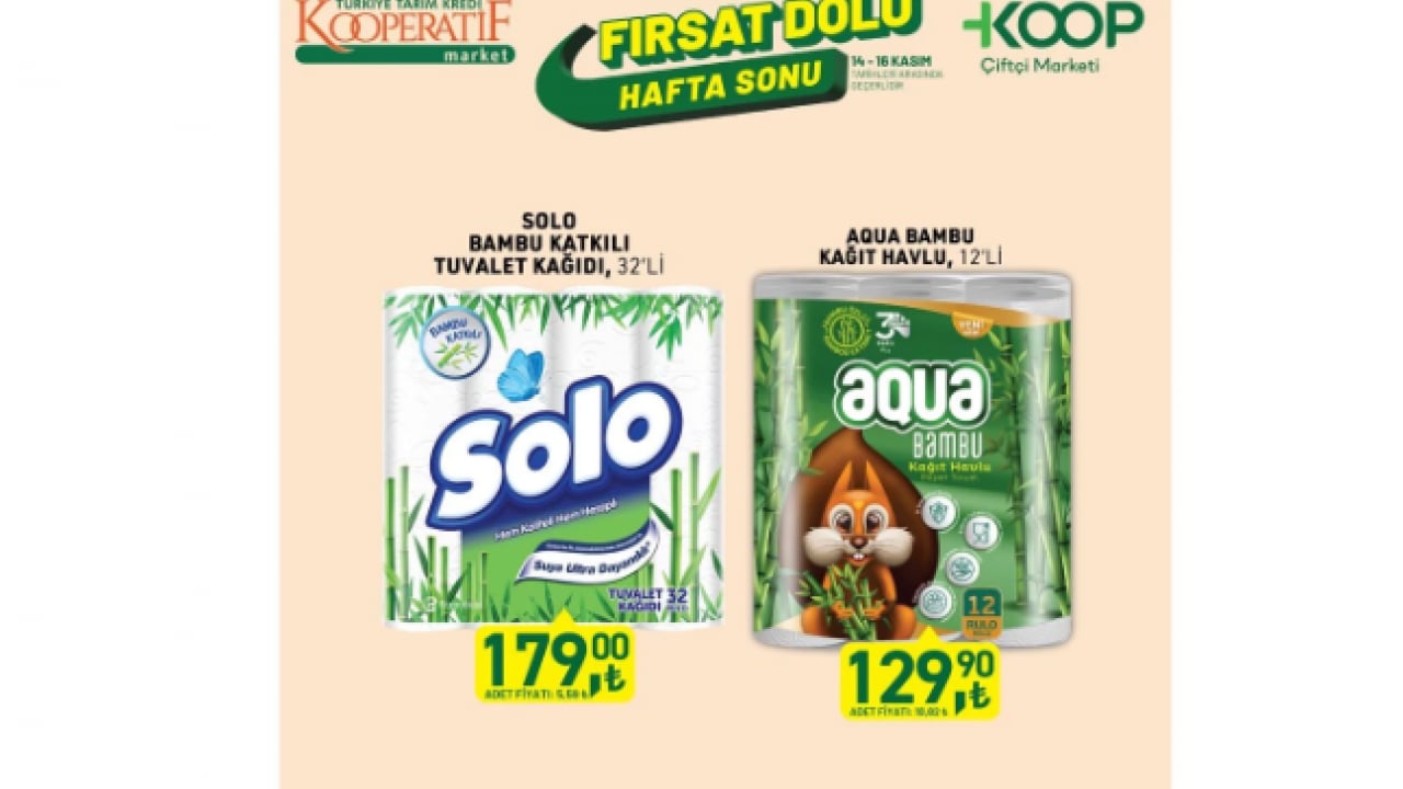 Foto - Bugün başladı sadece 3 gün sürecek! Tarım Kredi'de 14-16 Kasım fırsatları açıklandı