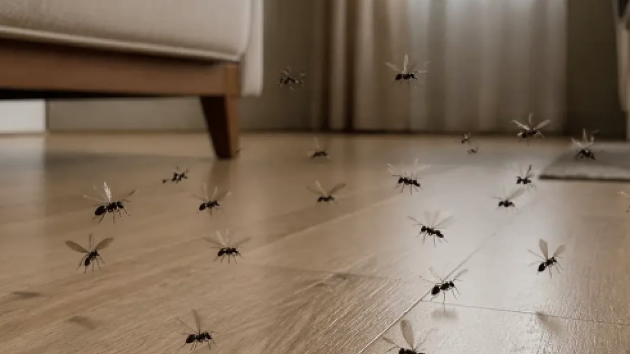 Foto - Buluşma noktası olabilir mi? Uçan karıncaların eve gelme sebebi belli oldu! Pes dedirten sebepler