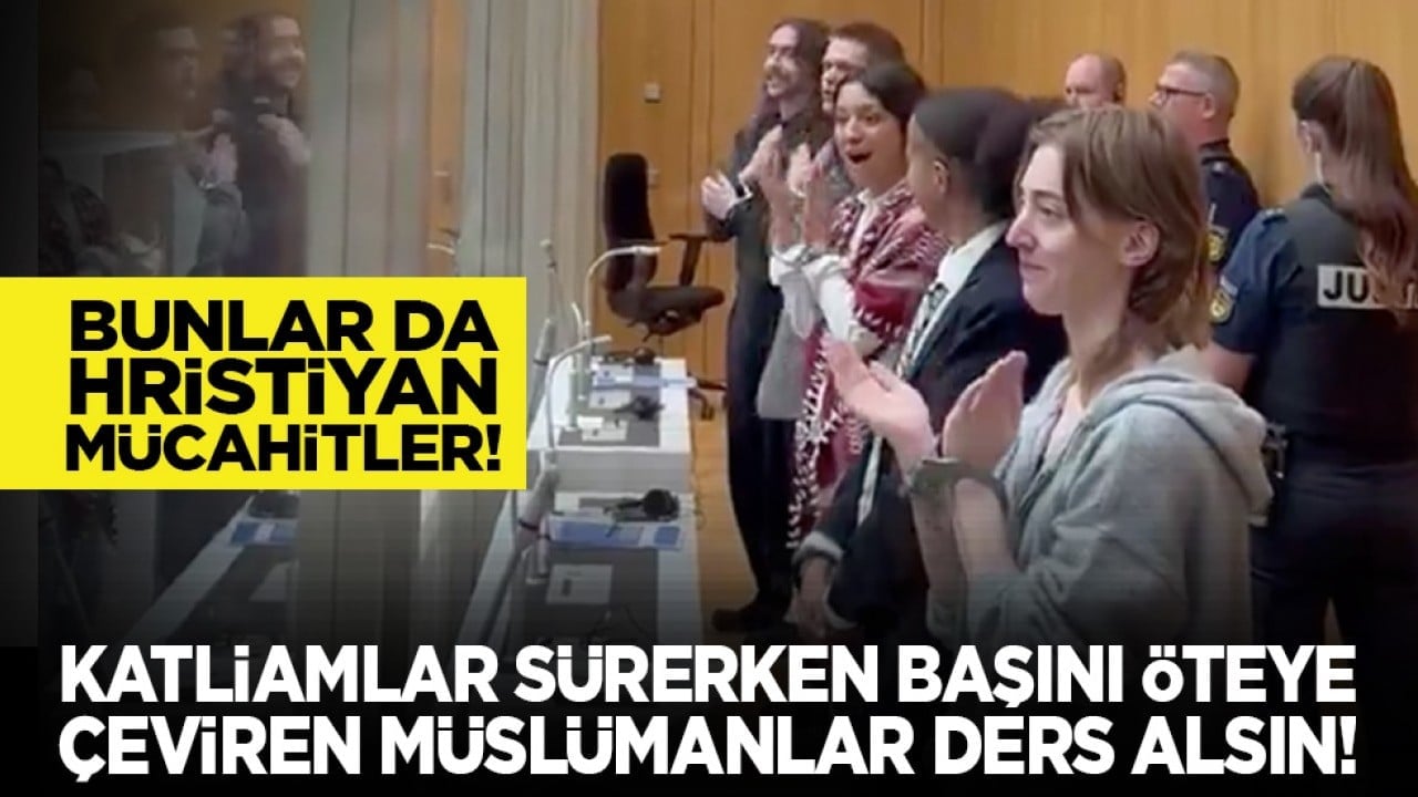 Bunlar da Hristiyan mücahitler! Katliamlar sürerken başını öteye çeviren Müslümanlar ders alsın!
