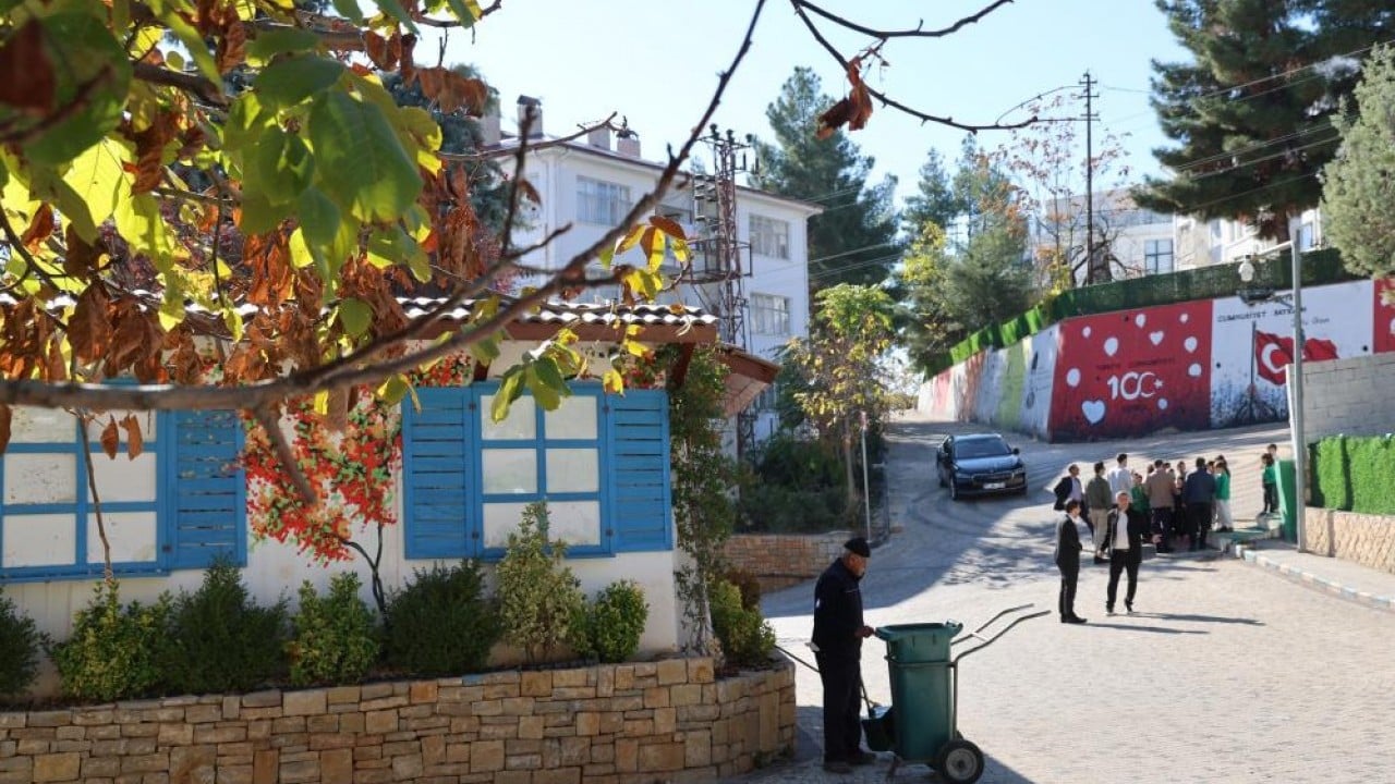 Foto - Burası 'Bodrum' değil Diyarbakır! Tıpkı Bodrum'daki gibi bembeyaz evler var