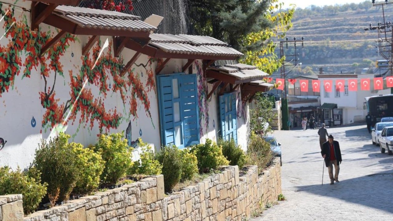 Foto - Burası 'Bodrum' değil Diyarbakır! Tıpkı Bodrum'daki gibi bembeyaz evler var