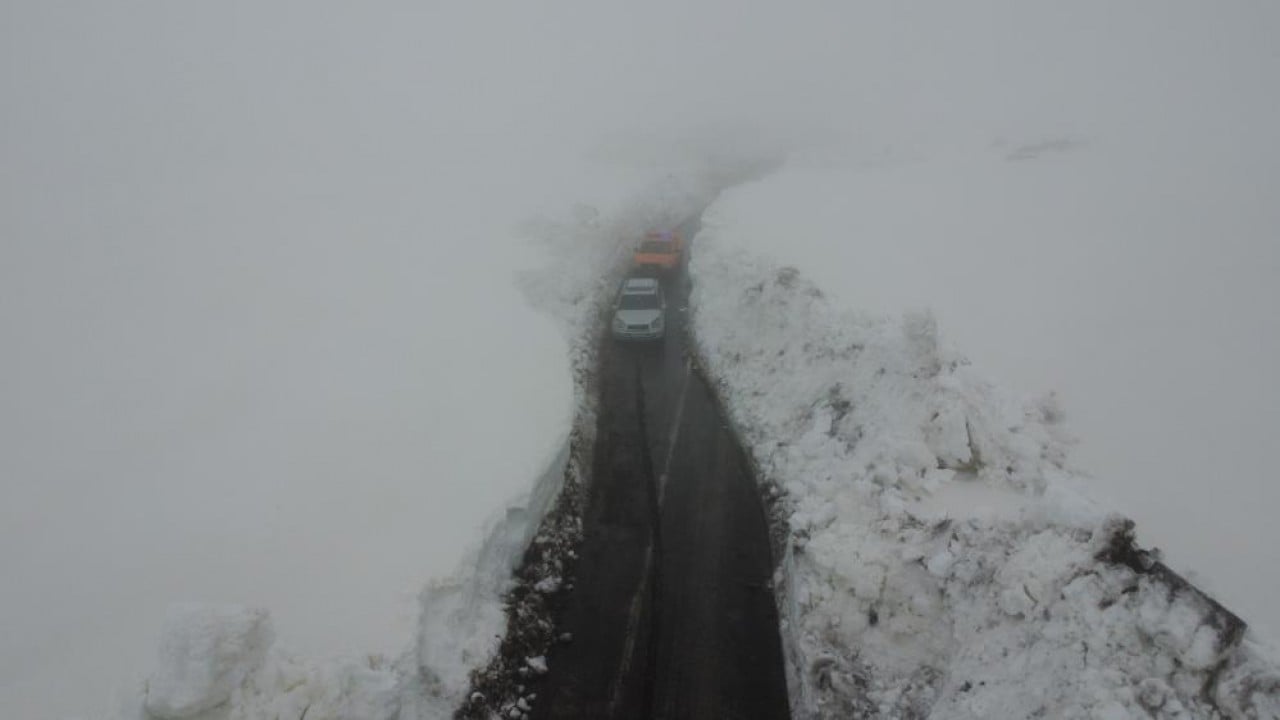 Foto - Burası Doğu Anadolu değil Akdeniz! Mersin'de kar 2 metreyi aştı