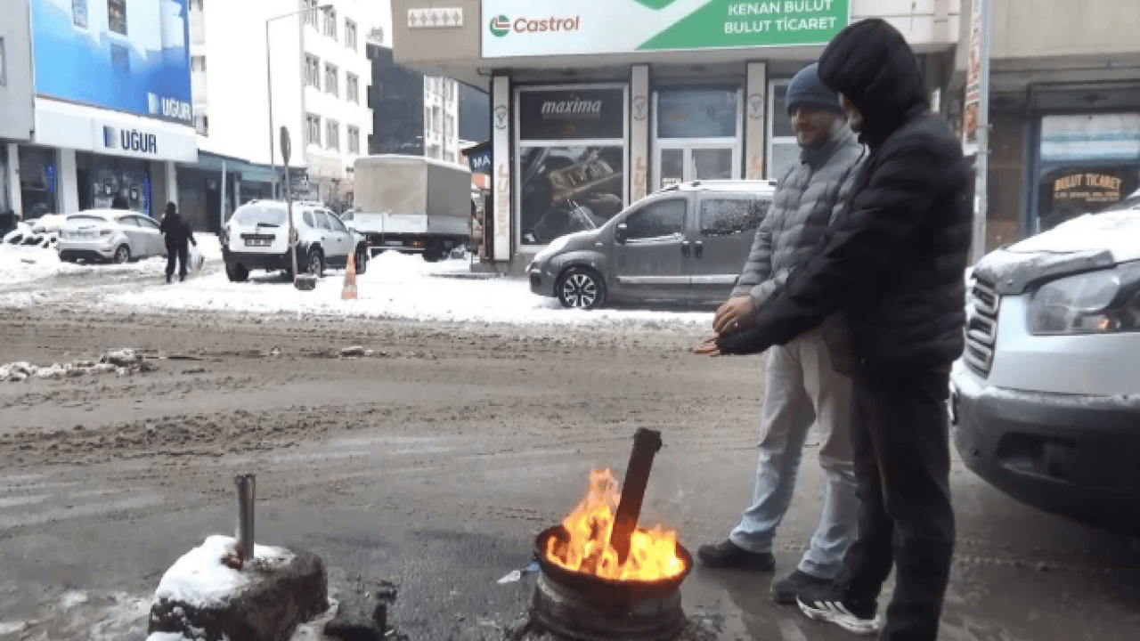 Burası Sibirya değil Türkiye! Baharda eksi 15 derece görüldü