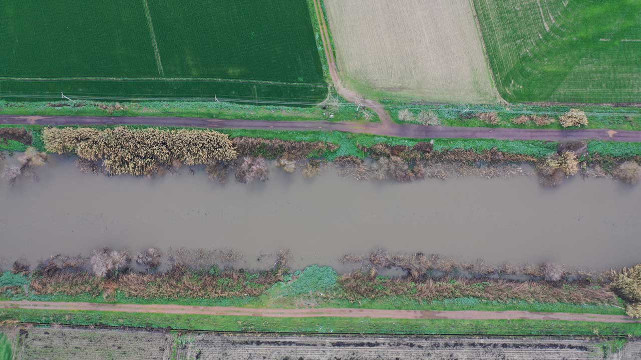 Foto - Büyük Menderes Nehri'ne rahmet yağdı