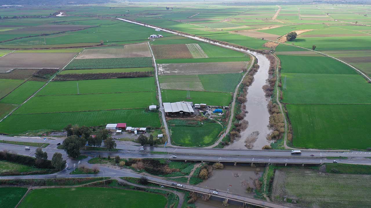 Foto - Büyük Menderes Nehri'ne rahmet yağdı