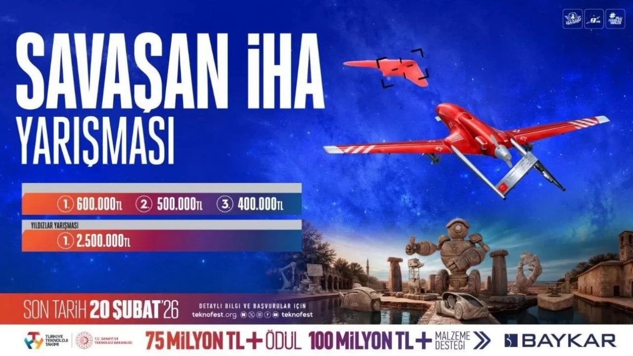 Foto - Büyük ödül, büyük motivasyon! TEKNOFEST 2026'da savaşan insansız hava araçları yarışacak