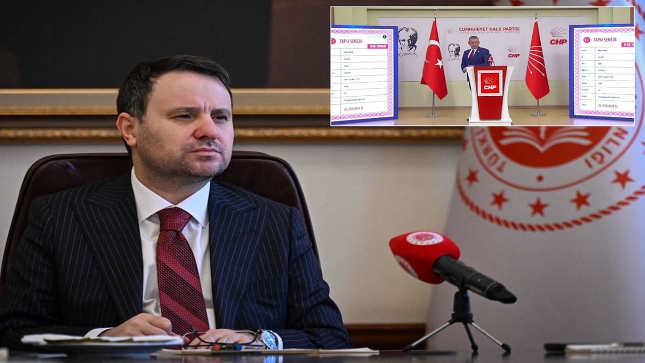 Foto - Mal varlığı iddialarına belgeli cevap! Bakan Akın Gürlek, Özgür Özel’in maskesini indirdi