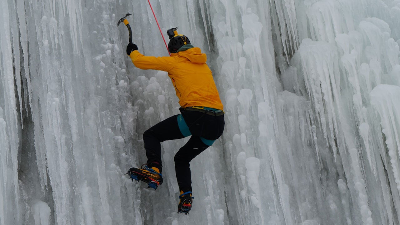 Foto - Buz duvarı ilgi odağı oldu! Palandöken’de alışılmışın dışında görüntüler 