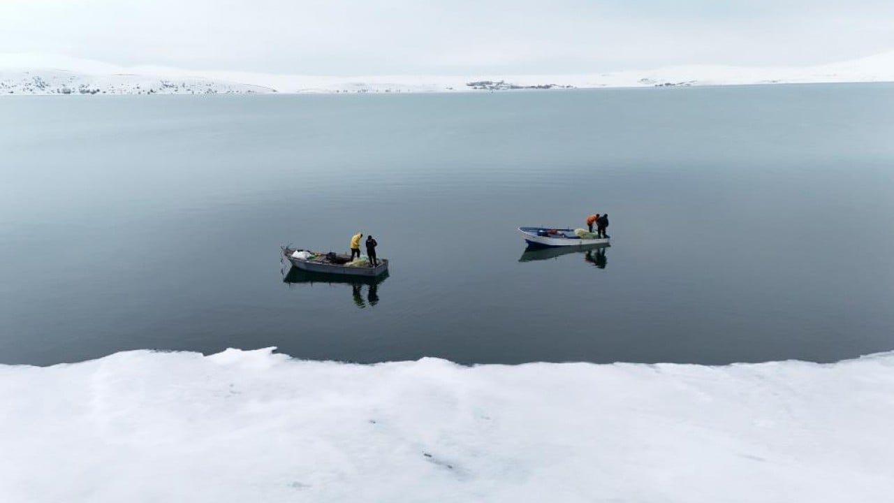 Foto - Buzlar çözüldü balıkçı tekneleri vira bismillah dedi