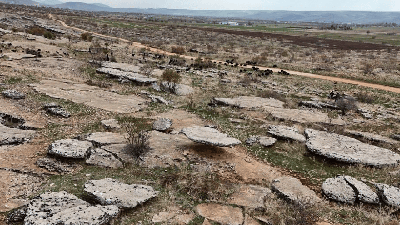 Foto - Buzul çağının sessiz tanığı: Kocaköy'ün 'Kalkan Kaya'sı yıllara meydan okuyor