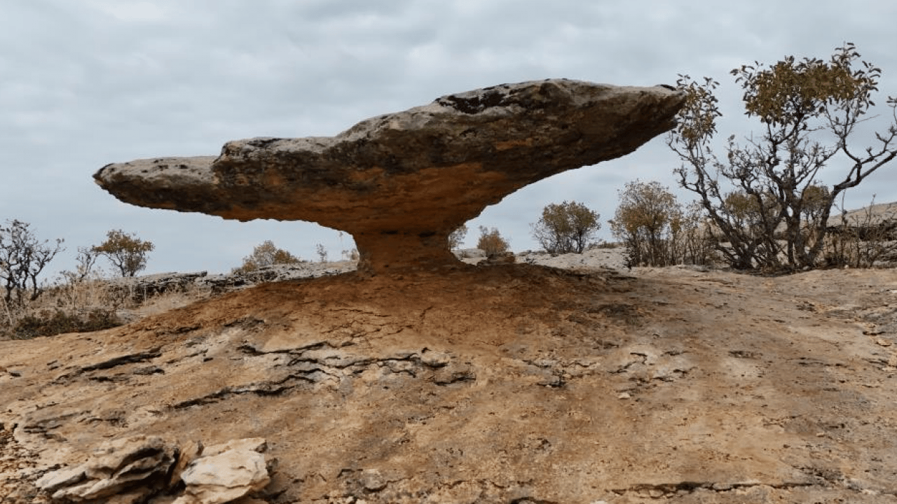 Foto - Buzul çağının sessiz tanığı: Kocaköy'ün 'Kalkan Kaya'sı yıllara meydan okuyor