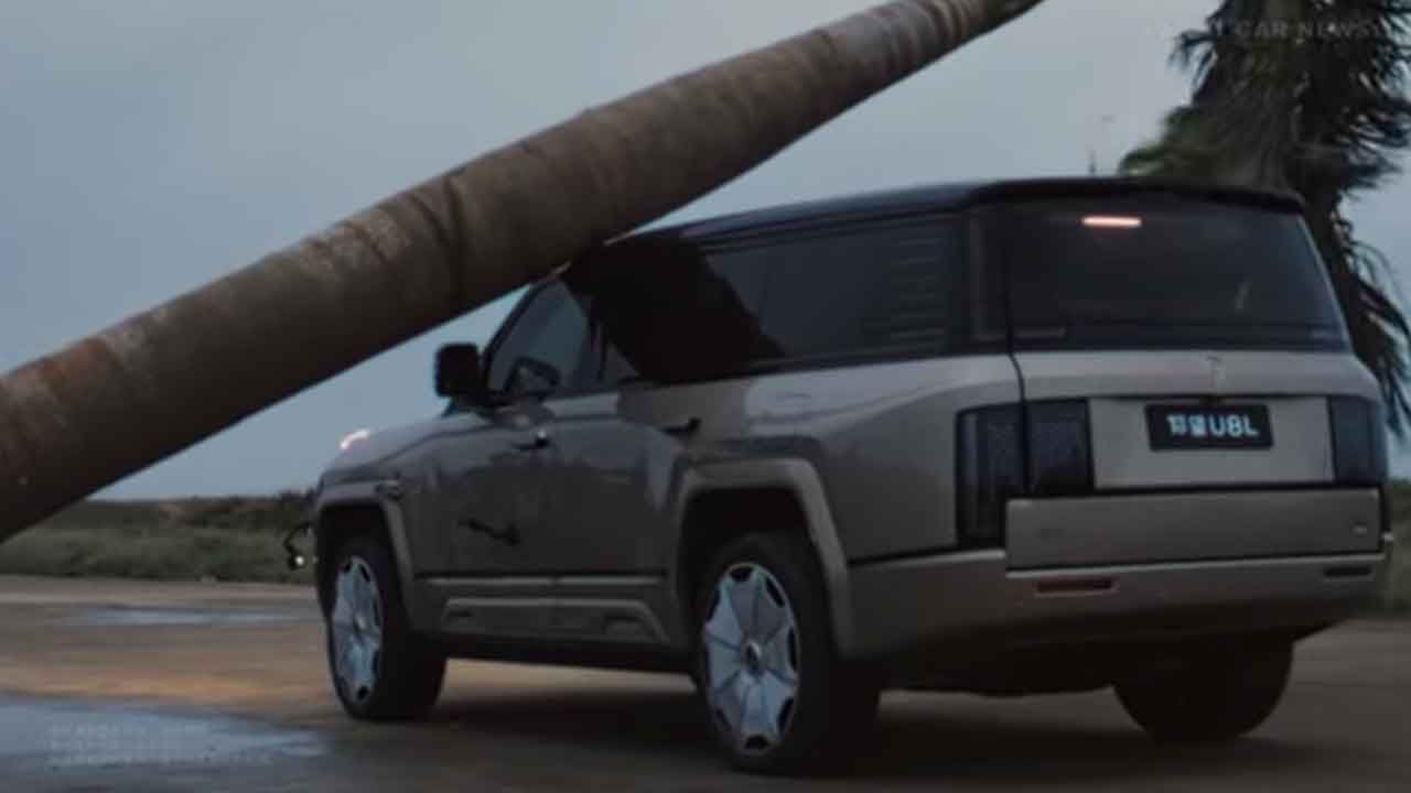 Foto - BYD'nin yeni canavarına 2 tonluk ağaçla saldırı! Bakın sonuç ne oldu