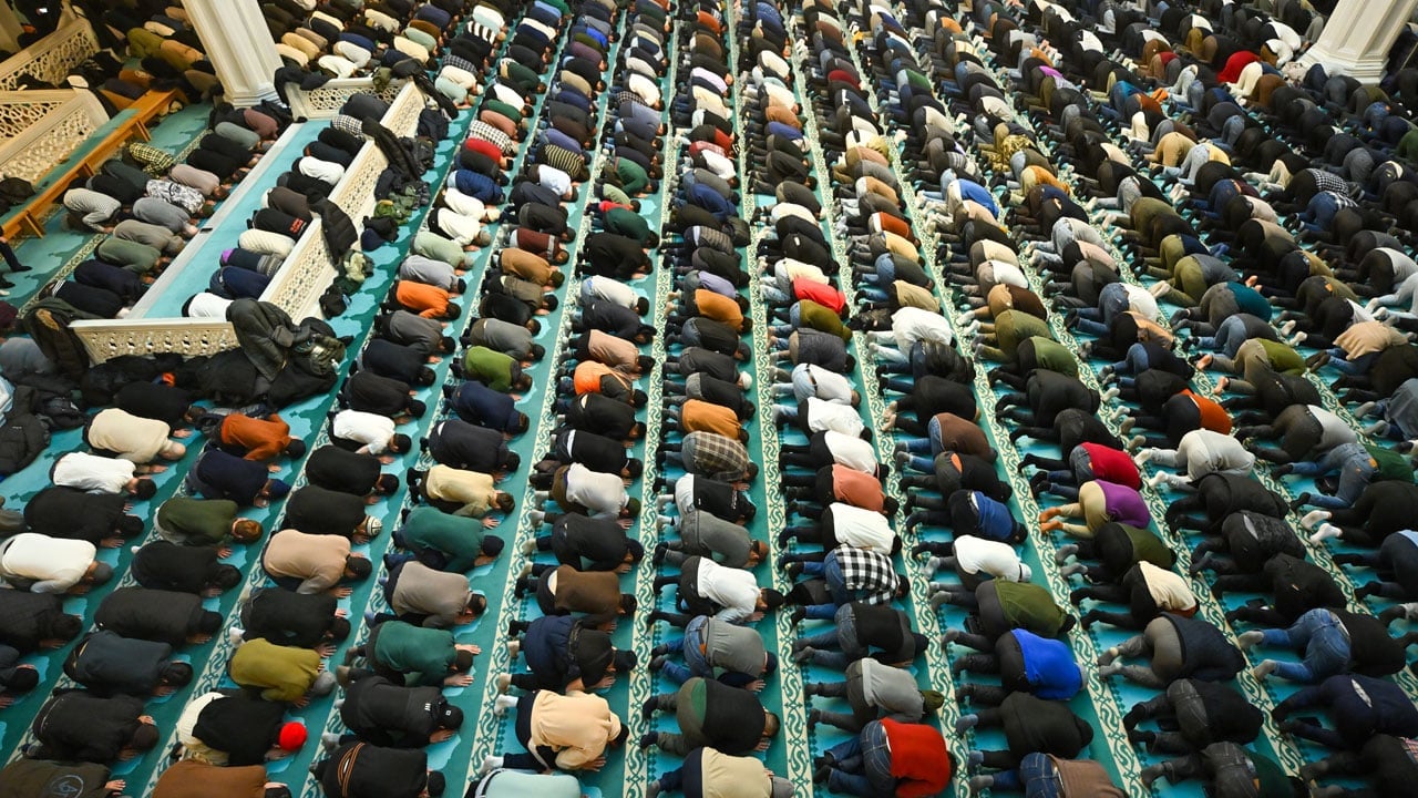 Foto - Camiler doldu taştı! Moskova’da Ramazan coşkusu