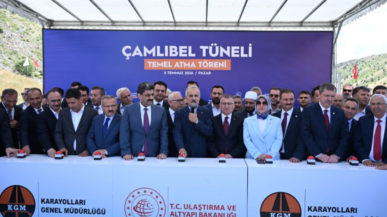 Foto - Çamlıbel Tüneli ile 13 keskin viraj tarih olacak! Seyahat süresi 5 dakikaya iniyor