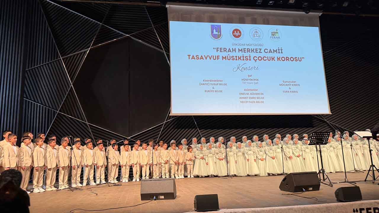 Foto - Çamlıca’da çocuklardan tasavvuf musikisi konseri