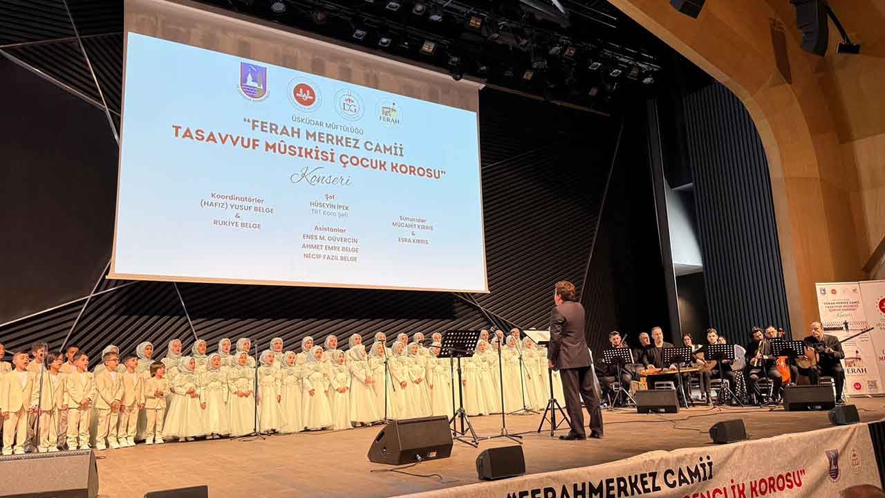 Foto - Çamlıca’da çocuklardan tasavvuf musikisi konseri