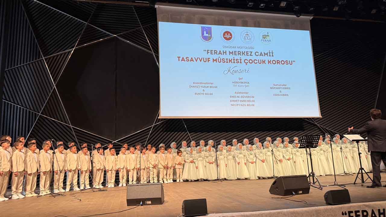 Foto - Çamlıca’da çocuklardan tasavvuf musikisi konseri