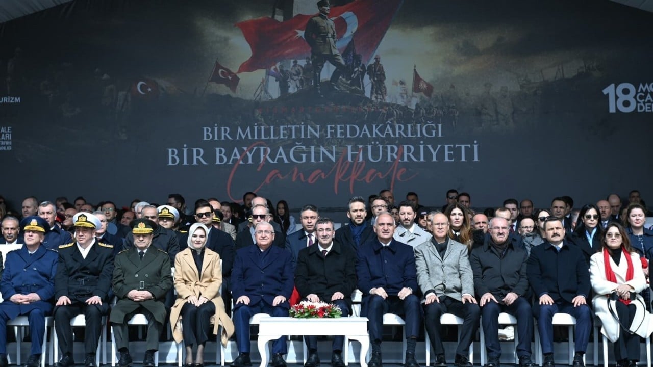 Foto - Çanakkale Destanı 111 yıl sonra aynı ruhla anıldı: Devlet zirvesi Şehitler Abidesi'nde buluştu...