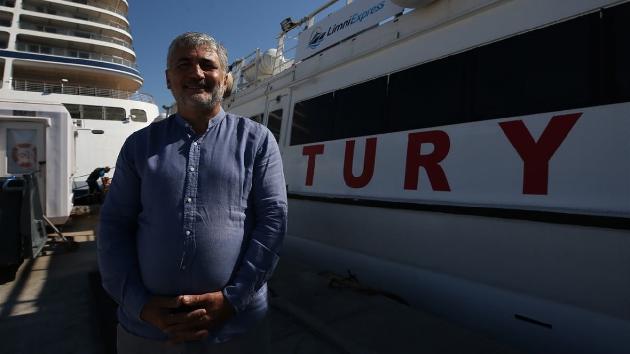 Foto - Çanakkale-Limni Adası feribot seferleri başladı