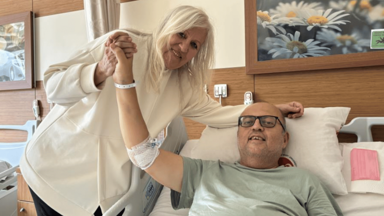 Çanakkale’de duygulandıran görüntü! Oğluna böbreğini verdi