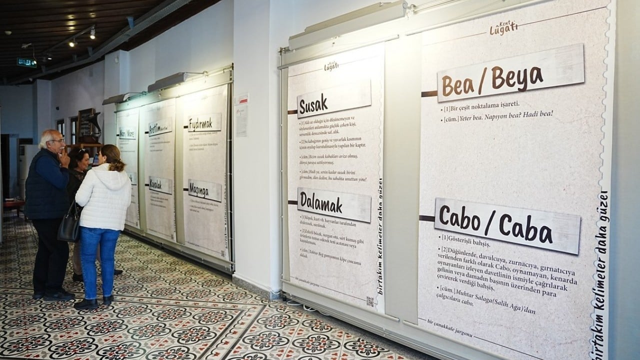 Foto - Çanakkale'nin sözlü kültüründe kullanılan kelimeler Kent Lügatı sergisinde ‘dile’ geldi