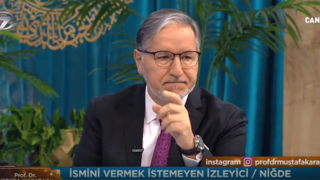 Foto - Canlı yayında olay soru! Mustafa Karataş 'o evliliğe engel olun' dedi, 'çok geçmiş olsun' diye ekledi