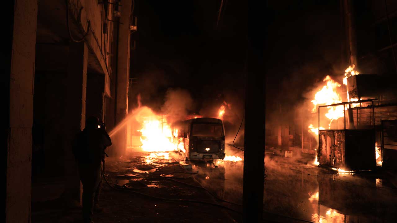 Foto - Çatışmalar şiddetlendi! Suriye'nin Halep şehrinden sıcak görüntüler