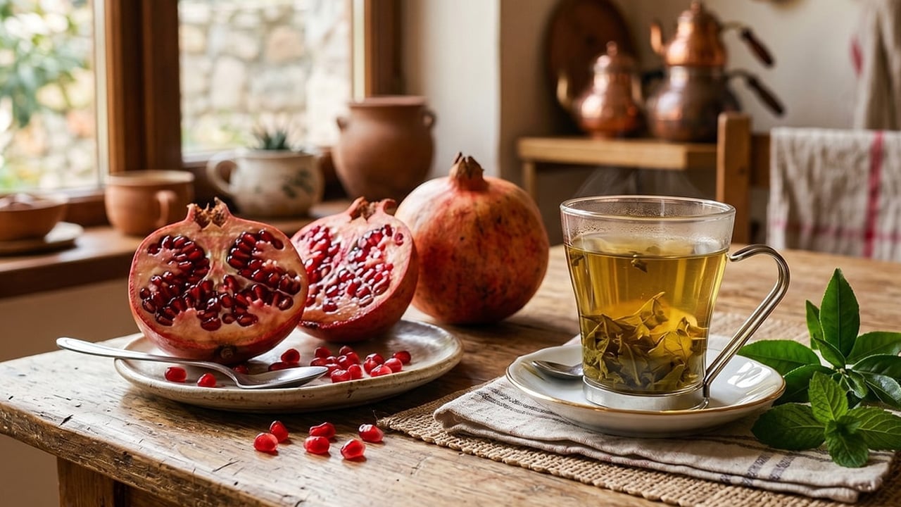 Foto - Çay ve nar kombinasyonu: Bir fincanı bile büyük şifa kaynağı olabilir! Bilim insanları ortaya çıkardı