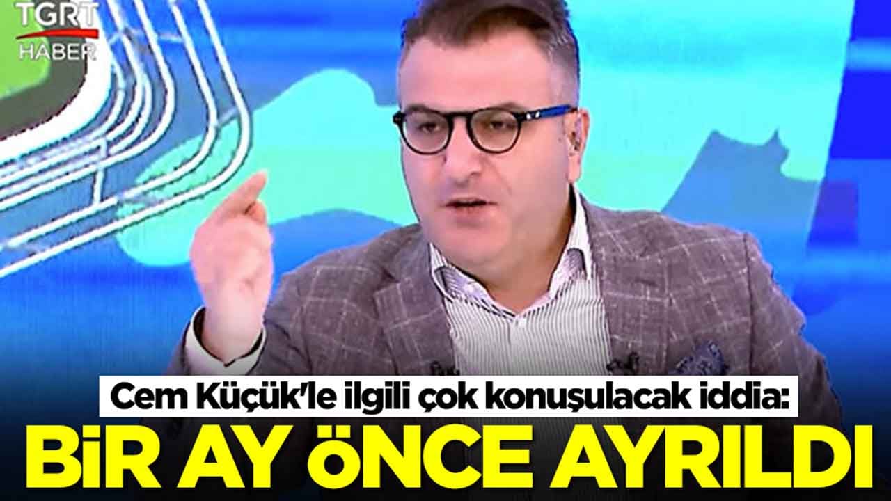 Cem Küçük'le ilgili çok konuşulacak iddia: Bir ay önce ayrıldı