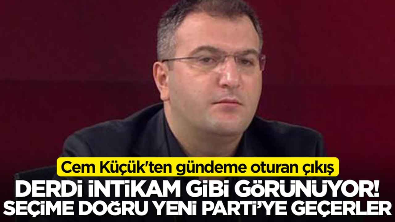 Cem Küçük muhalefet kanadında çıkacak büyük yangın için tarih verdi