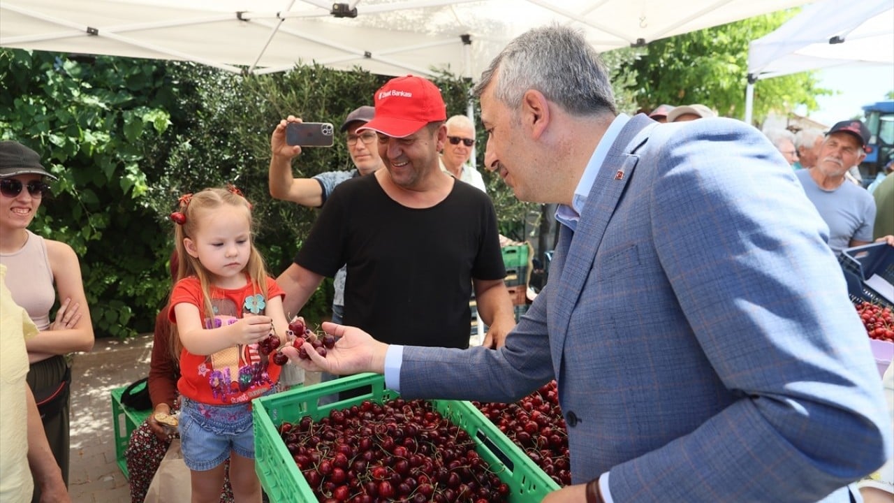 Foto - Çeribaşı kirazının hasadı başladı! Büyük bölümü Avrupa’ya ihraç ediliyor 