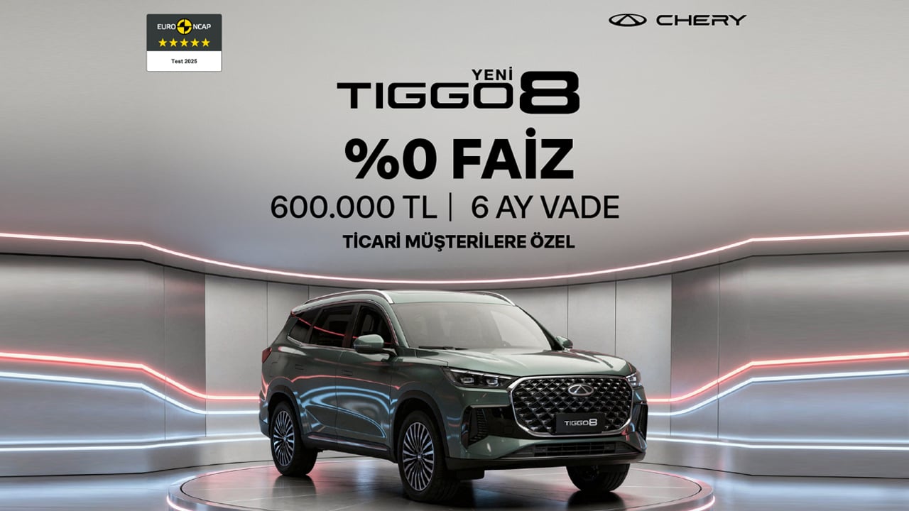 Foto - Chery’den 600 bin TL’ye sıfır faiz fırsatı! SUV ailesinde avantaj yağmuru