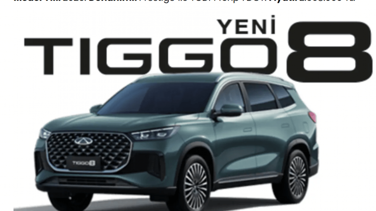 Foto - Chery'den büyük kampanya: Faizsiz taksitle SUV imkanı!