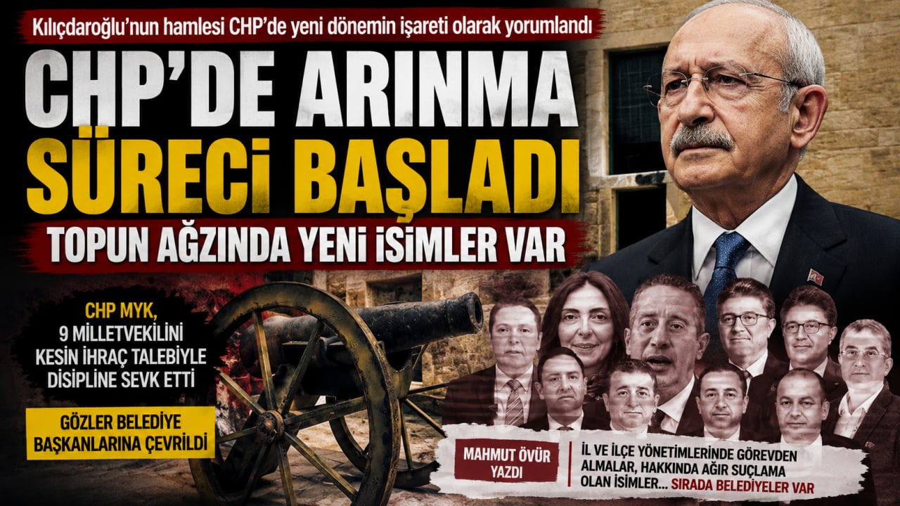 CHP'de arınma süreci başladı, topun ağzında yeni isimler var