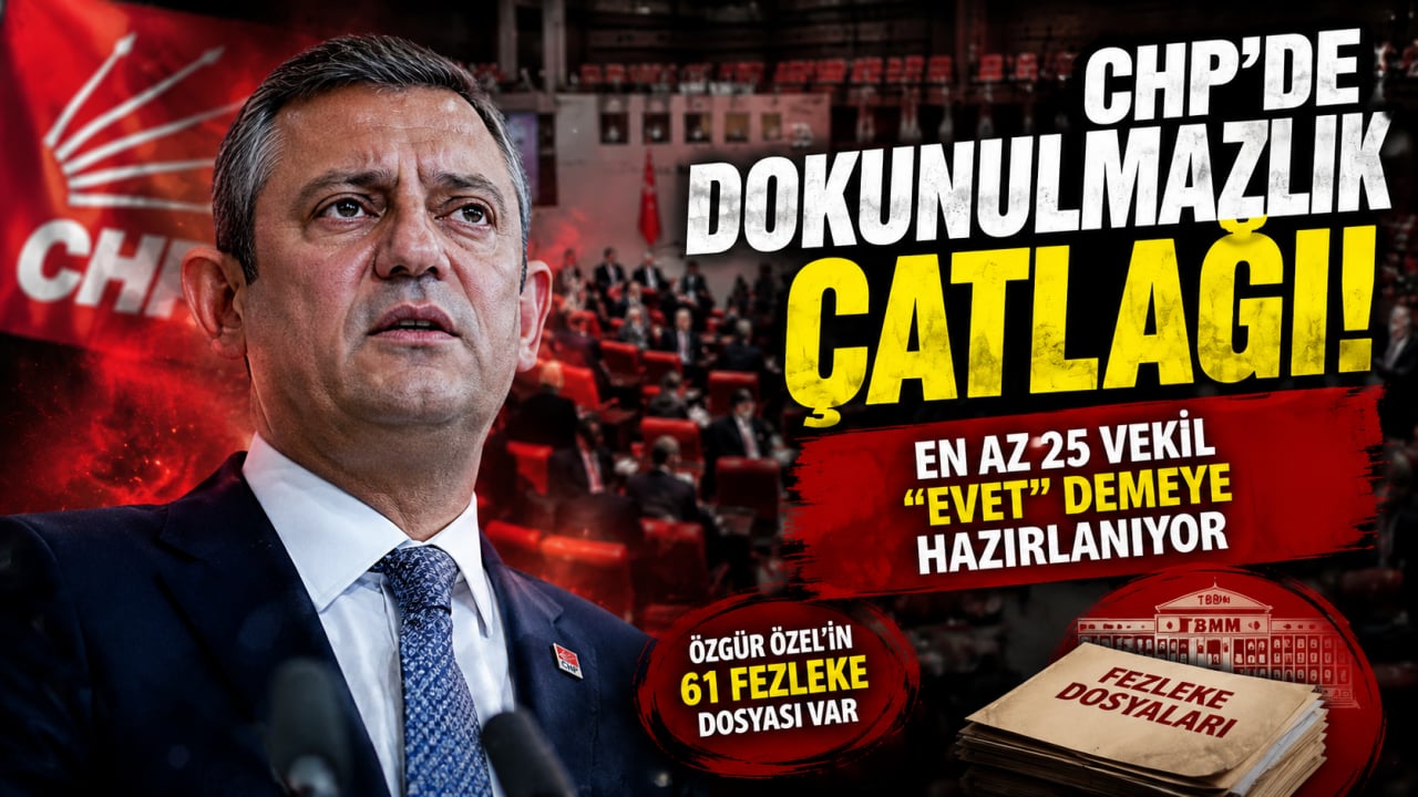 CHP'de dokunulmazlık çatlağı! En az 25 vekil 