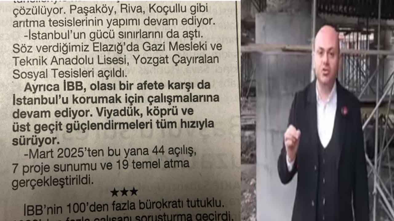 Foto - CHP'den büyük yalan! 'İstanbul'a hayırlı olsun' dedikleri yerin haline bakın