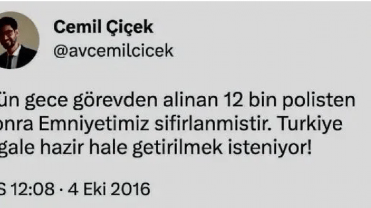 Foto - CHP'li etki ajanı Cemil Çiçek’in pişmanlık itirafları ortaya çıktı! Medyayı zehirledi Hollanda’ya firar etti